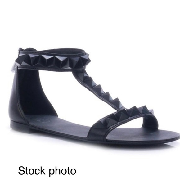 ASH BLACK LEATHER SANDALS - Picture 13 of 13
